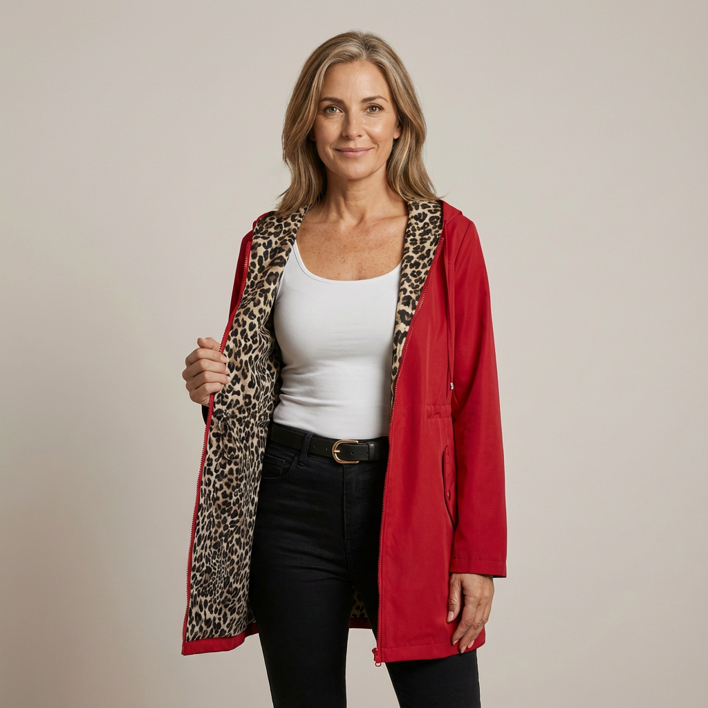 Women’s Reversible Hooded Zip Jacket