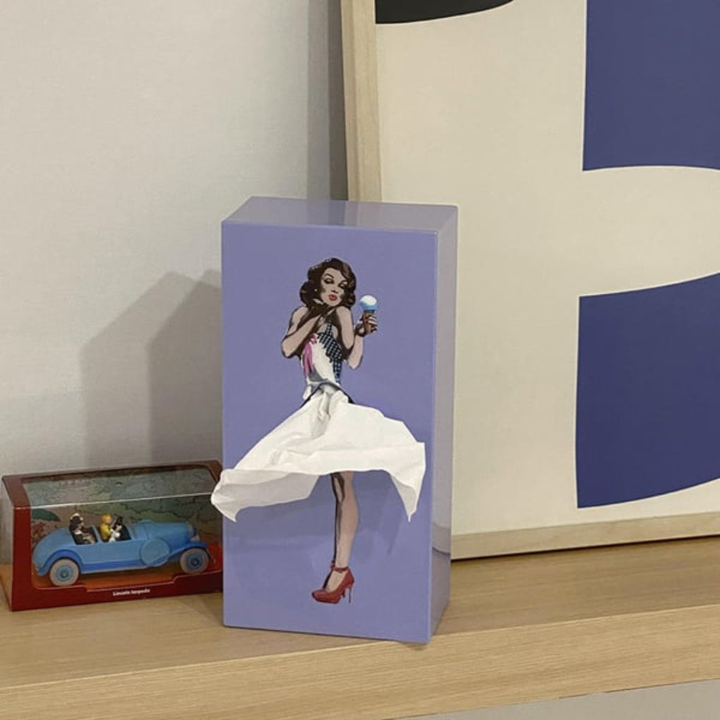 Decorative Tissue Box Skirt Design