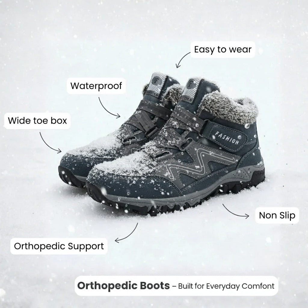Women's Orthopedic Waterproof Boots