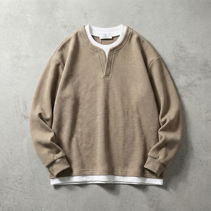 Women's Cotton Pullover Sweater - 
Fashinoza
