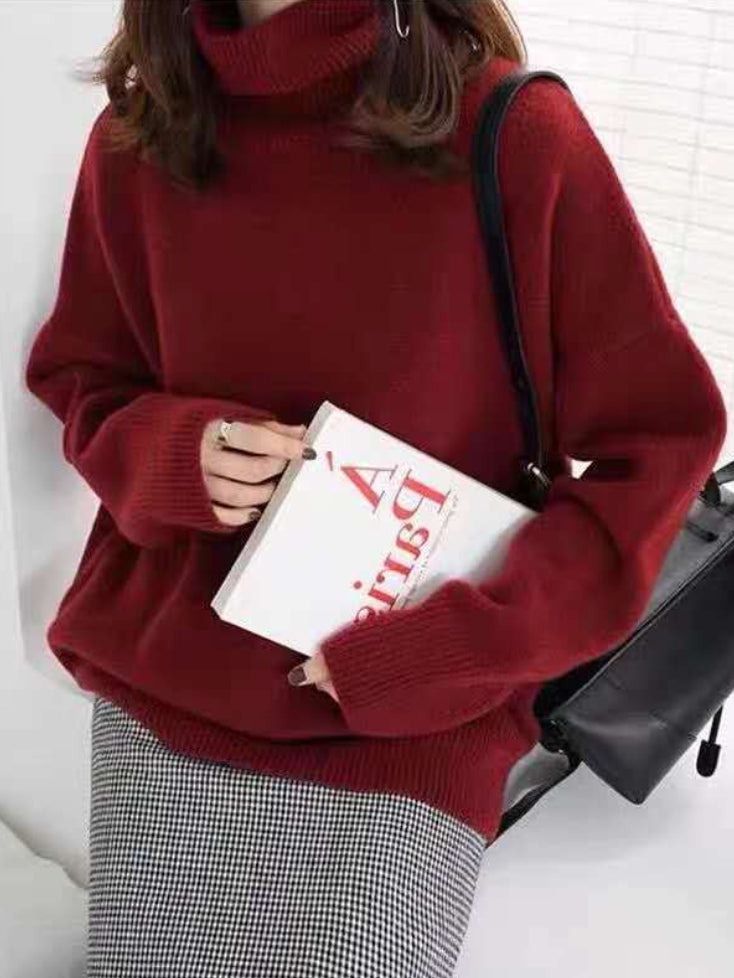 Cozy Knit Turtleneck Sweater
