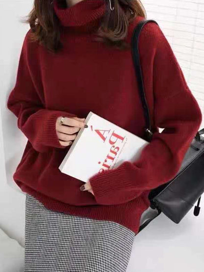 Cozy Knit Turtleneck Sweater