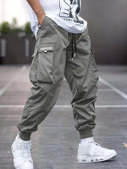 Men's Drawstring Cargo Pants