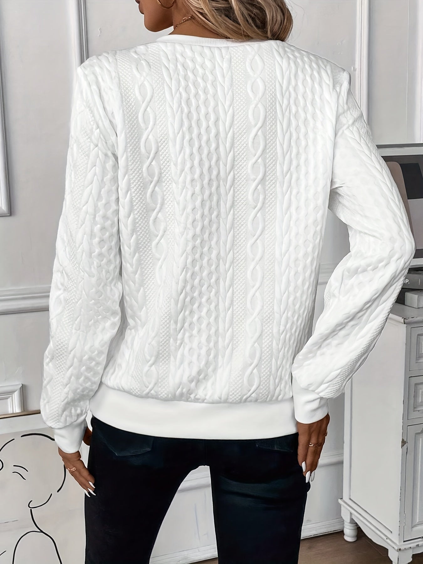 Women's Modern Knitted Sweater