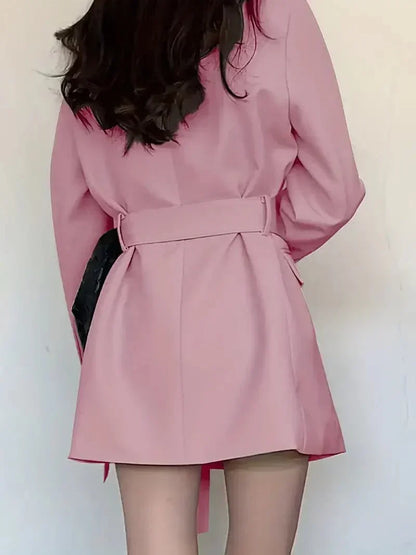 Women's Blazer Coat Wool Blend Versatile