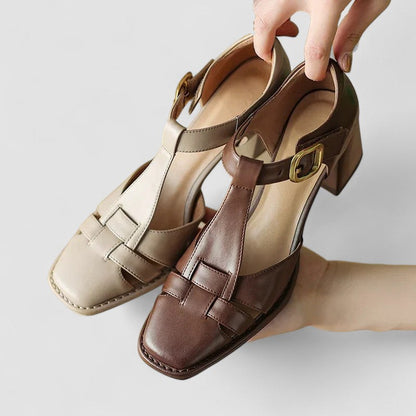 Women's Orthopedic T-Strap Heels