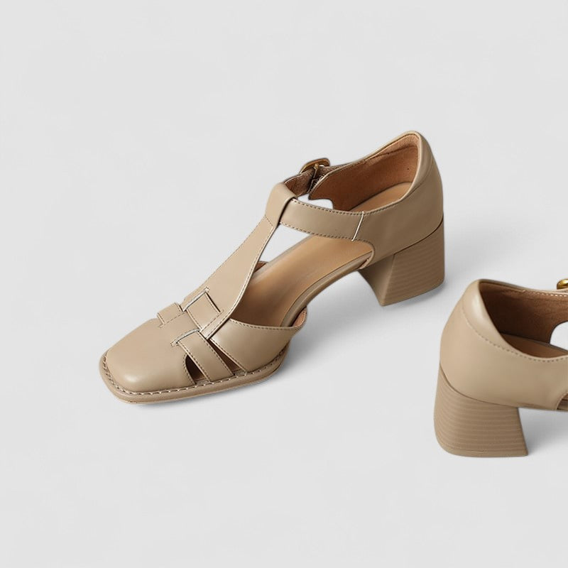 Women's Orthopedic T-Strap Heels