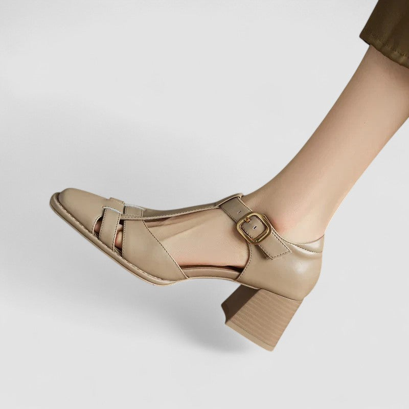 Women's Orthopedic T-Strap Heels