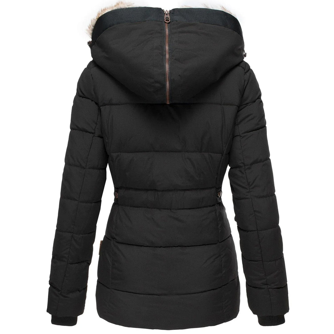 Riley | Women’s Winter Puffer Jacket with Fur Hood