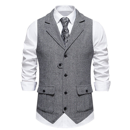 Arthur | Men’s Smart Casual Office Outfit Vest