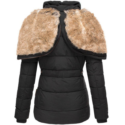 Riley | Women’s Winter Puffer Jacket with Fur Hood