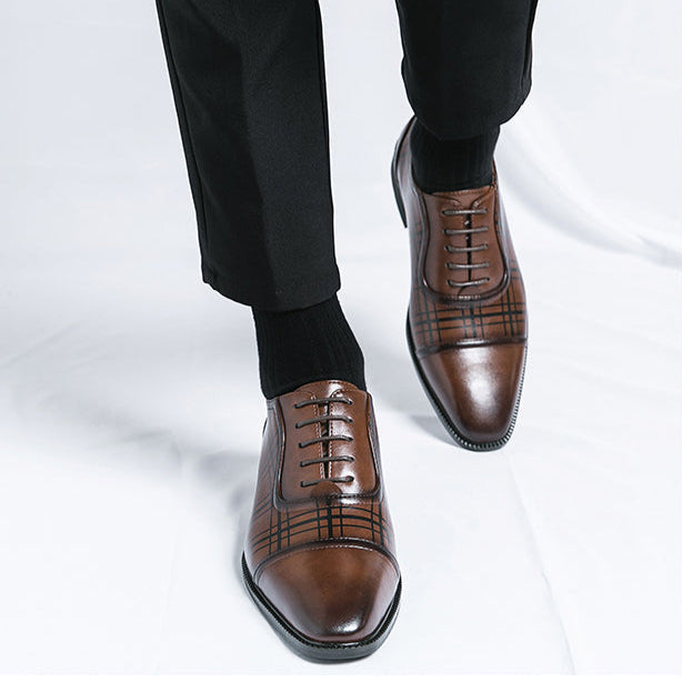 Men's Harmon Genuine Leather Dress Shoes