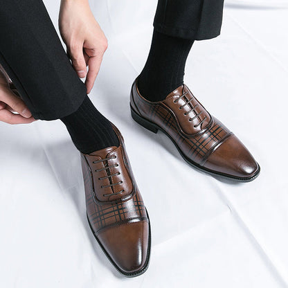Men's Harmon Genuine Leather Dress Shoes
