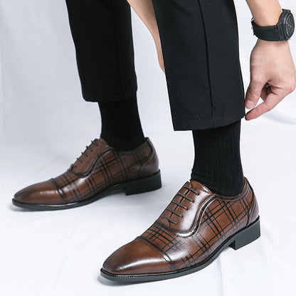 Men's Harmon Genuine Leather Dress Shoes