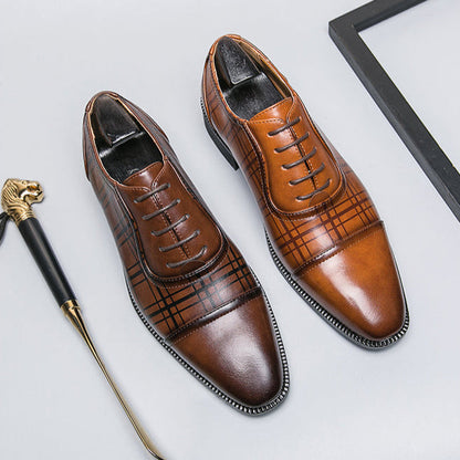 Men's Harmon Genuine Leather Dress Shoes