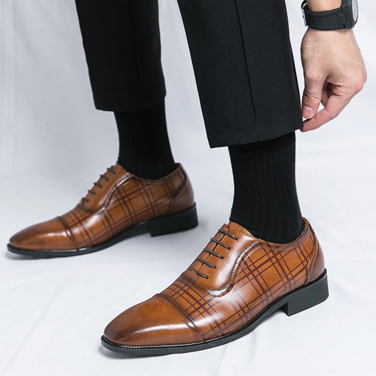Men's Harmon Genuine Leather Dress Shoes