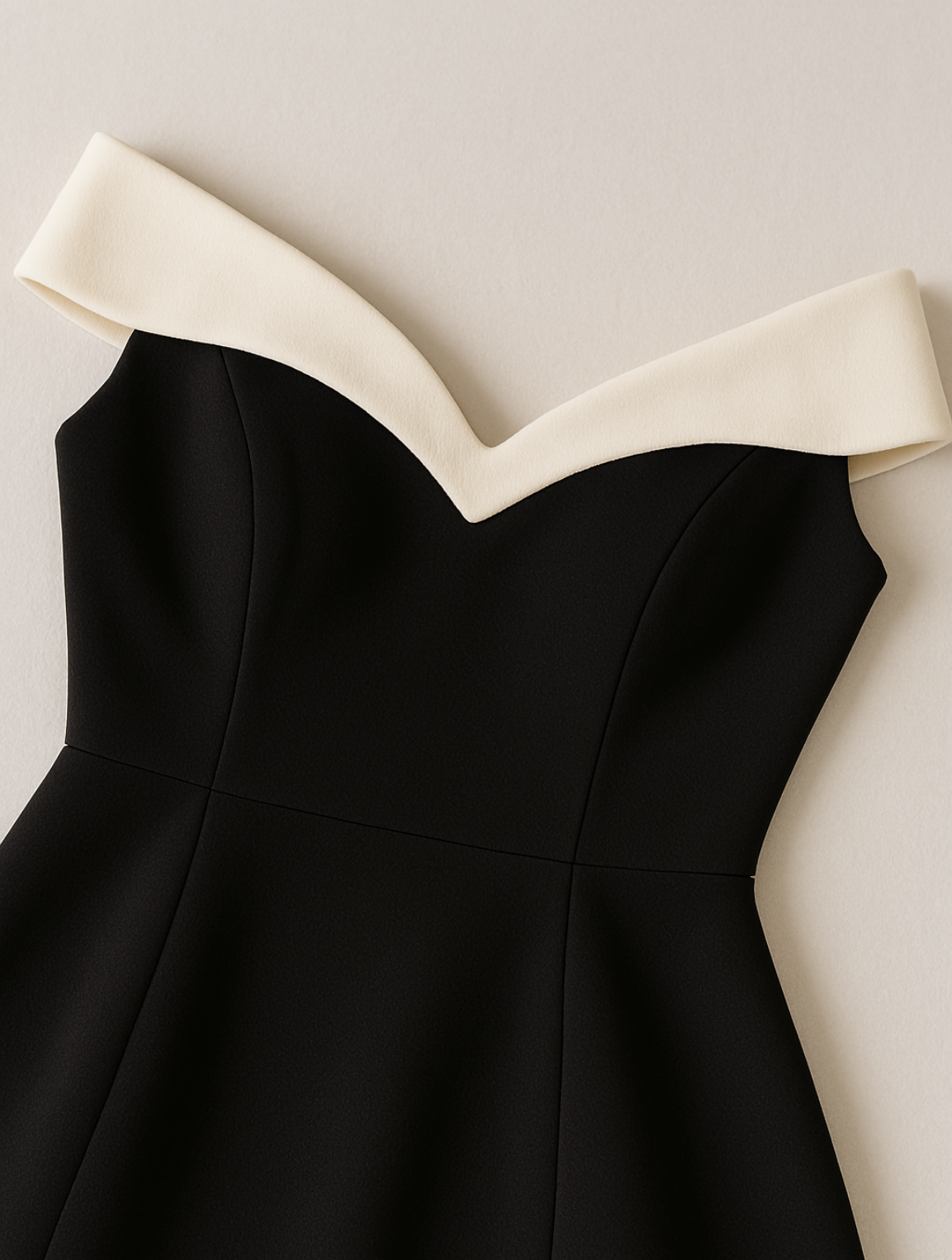 Image of Frances | Women's Off-the-Shoulder A-Line Mini Dress