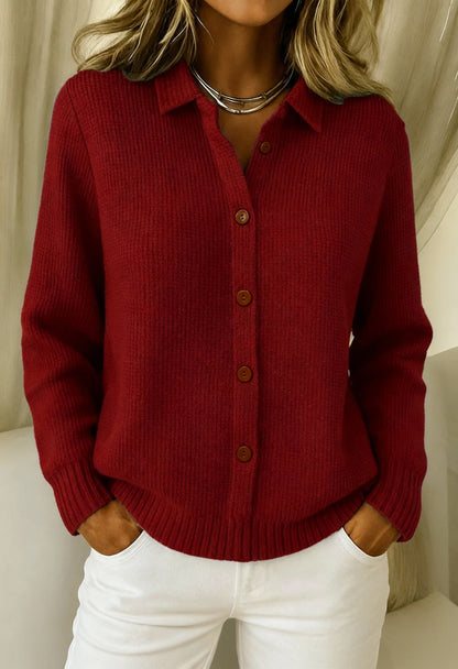 Marice | Elegant Button Cozy Cardigan