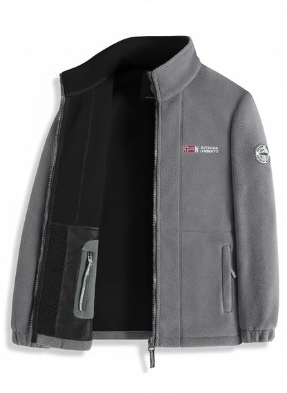 Men's Full-Zip Fleece Jacket Outdoor
