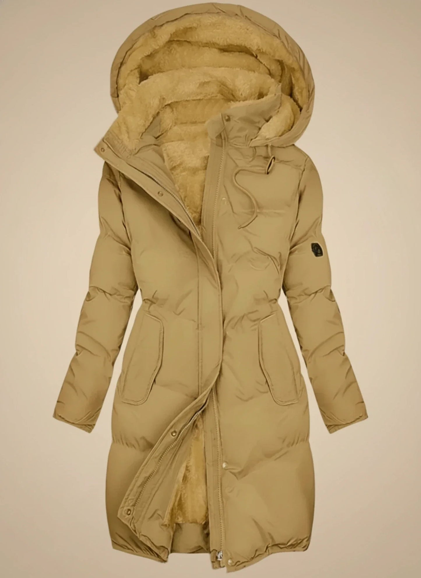 Women's Fur Lined Puffer Jacket