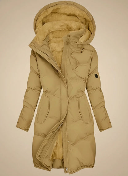 Women's Fur Lined Puffer Jacket