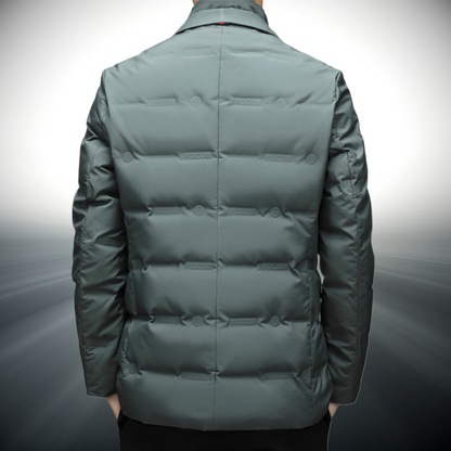 Men’s Quilted Tailored Blazer Jacket