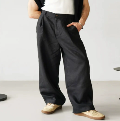 Men's High Waisted Chino Pants - Fashinoza