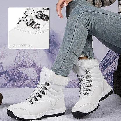 Women's Padded Lace-Up Boots