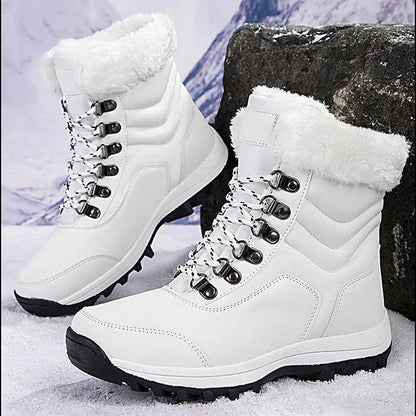 Women's Padded Lace-Up Boots