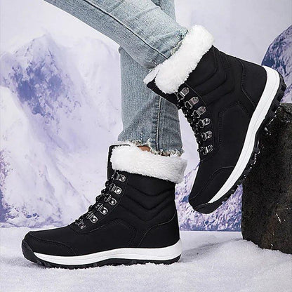 Women's Padded Lace-Up Boots