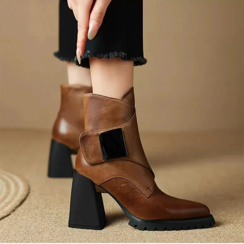 Aziel Leather Boots