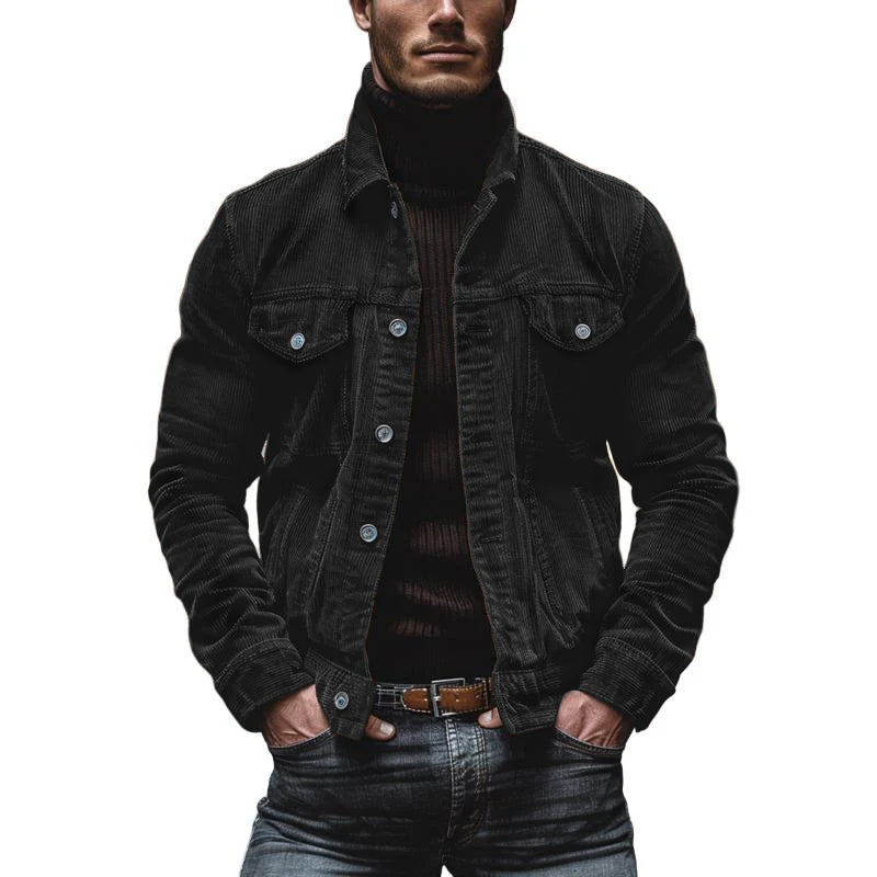 Image of Gerald | Men's Button-Down Corduroy Jacket