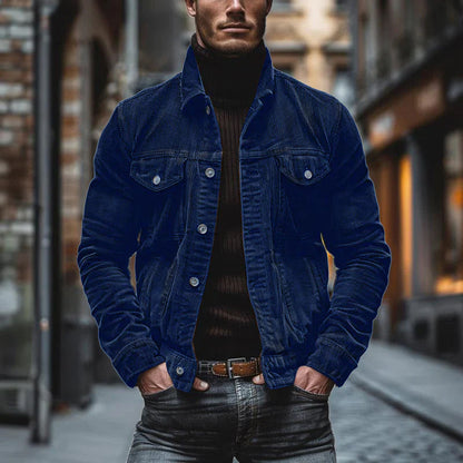 Image of Gerald | Men's Button-Down Corduroy Jacket