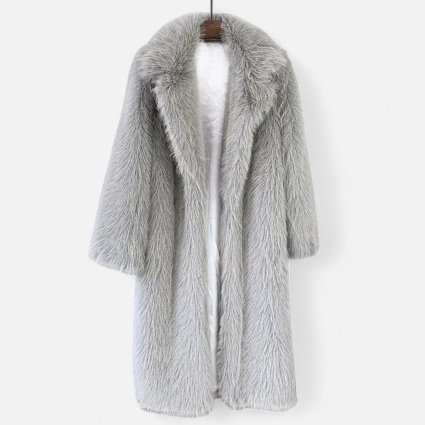 Caroline| Women's Cozy Long Fur Coat for Winter