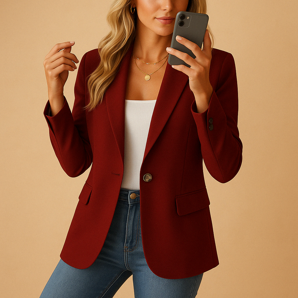 Women's Tailored Blazer Comfort Fit