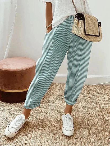 Women's Striped Pants