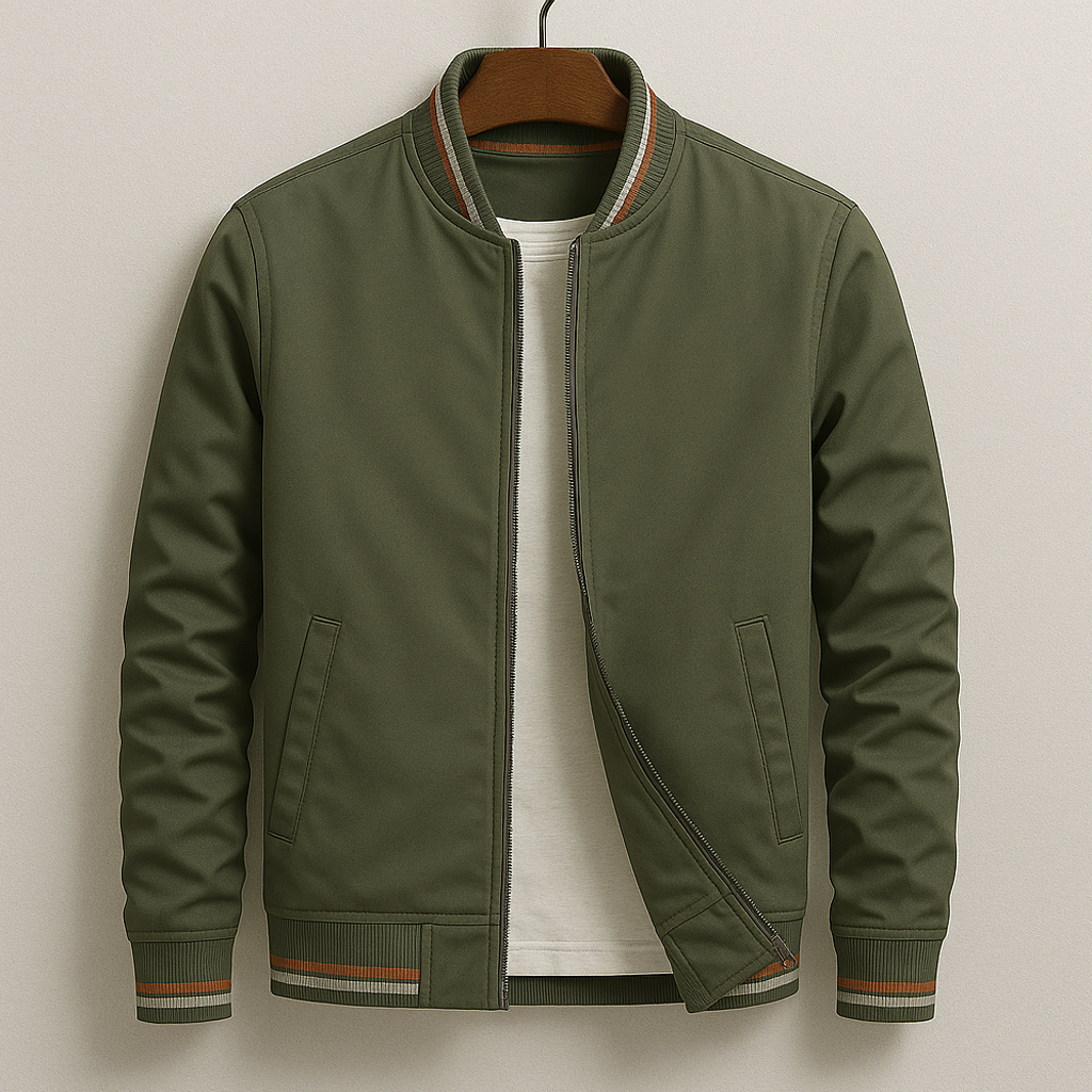Liam | Men Spring Zip Front Jacket