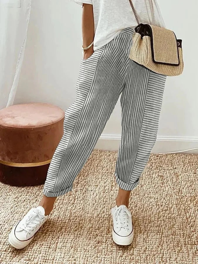 Women's Striped Pants