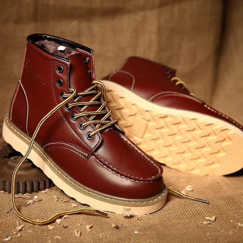 Martin | Men Classic Leather Lace-Up Boots