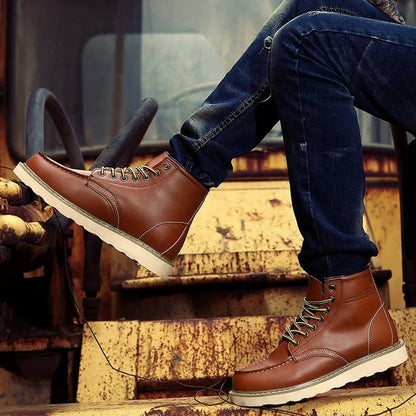 Martin | Men Classic Leather Lace-Up Boots