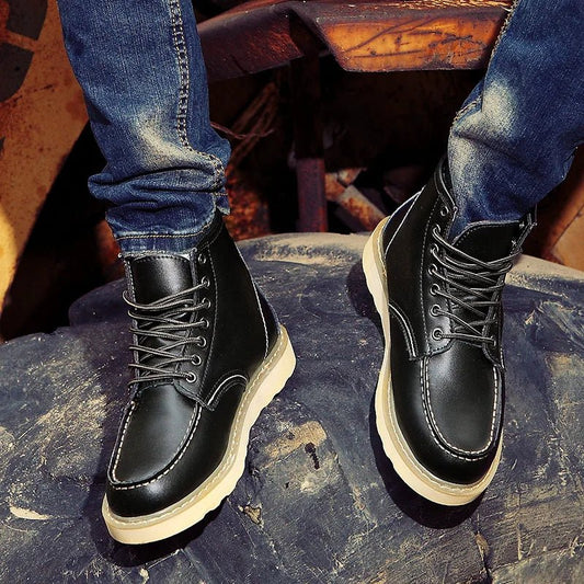 Martin | Men Classic Leather Lace-Up Boots