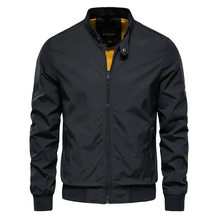 Men's Sport Jacket Polyester Summer Waterproof Navy - Fashinoza