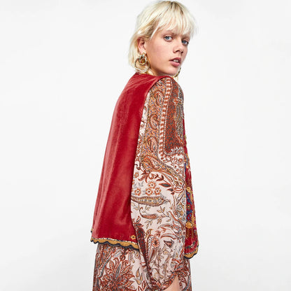 Women's Embroidered Vest
