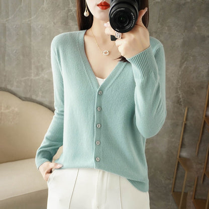 Image of Hailey | Women's Button-Down Cardigan