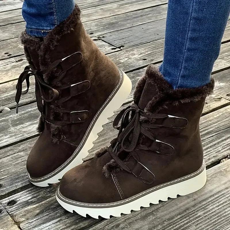 Women's Plush Lined Winter Boots