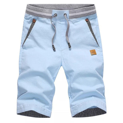 Men's Knee Length Drawstring Shorts - Fashinoza