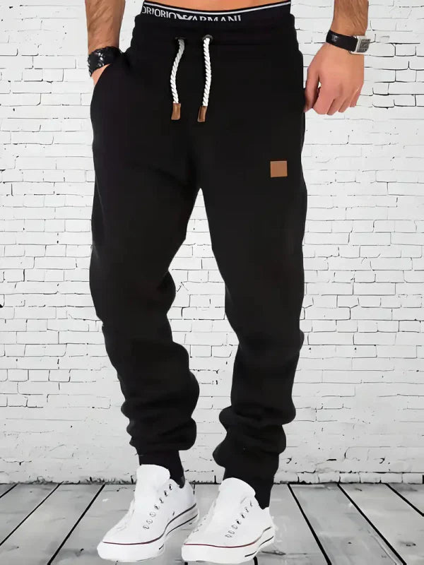 Men's Slim Fit Jogger Pants Tapered Cuff - Fashinoza