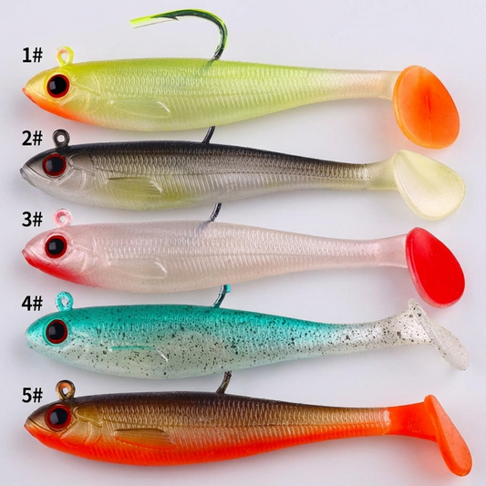 Bass Pike Swimbait Lure Lead Jig Head - Fashinoza