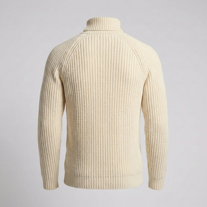 Men's Turtleneck Knit Sweater