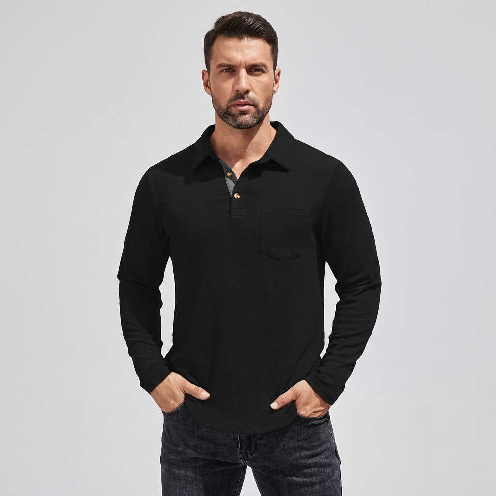 Men's Casual Crew Neck T-Shirt Classic Everyday Wear - Fashinoza